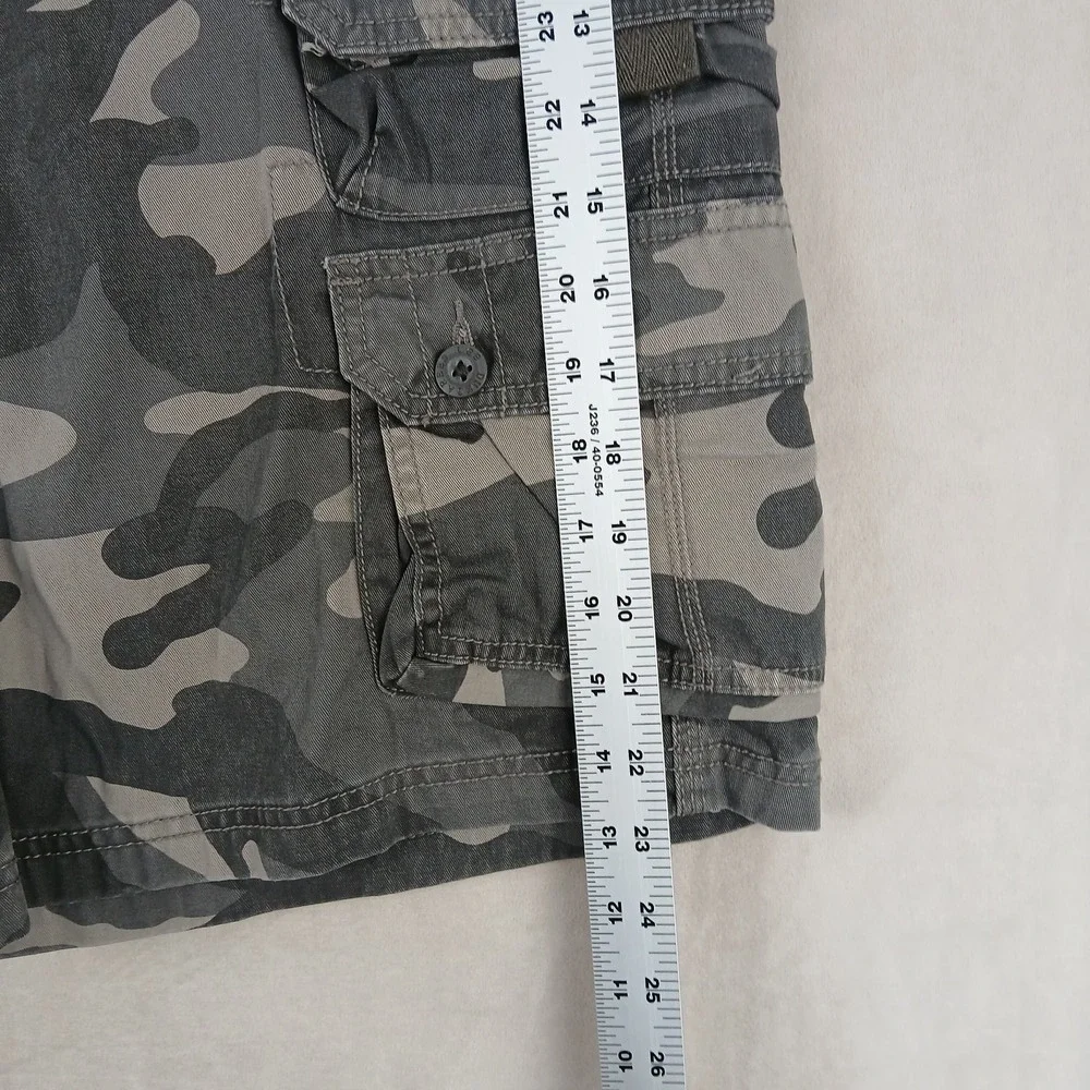 Lee Dungarees 42x12 Mens Cargo Shorts Camo‎ Canvas Heavyweight